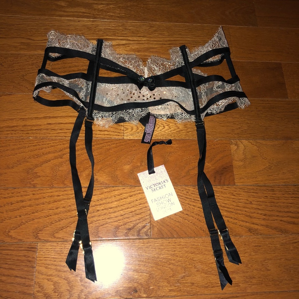 Victoria’s Secret Black and gold lingerie